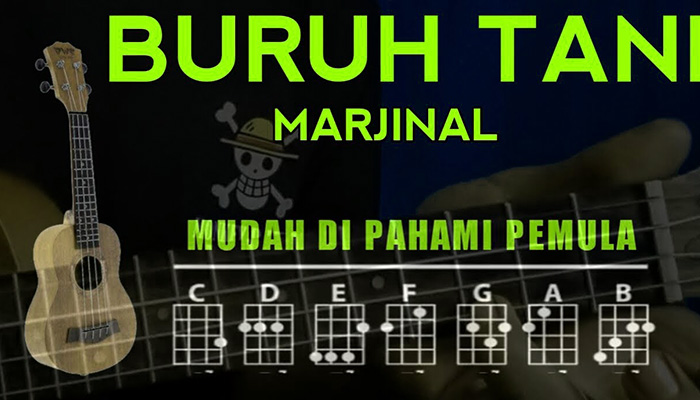 Chord Buruh Tani dan liriknya dari Marjinal Populer