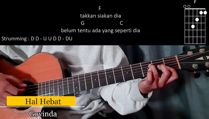 Chord Gitar Lagu Hal Hebat Govinda Terbaru