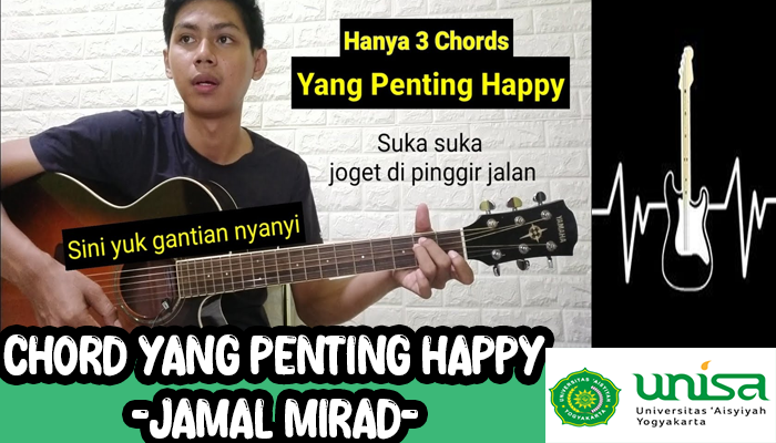 Chord Yang Penting Happy Jamal Mirdad