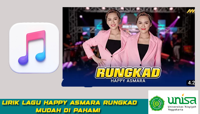 Lirik Lagu Rungkad Happy Asmara