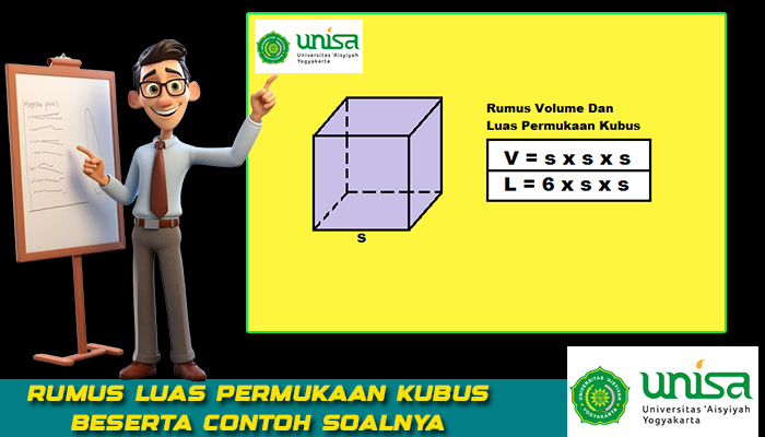 Rumus Luas Permukaan Kubus Beserta Penyelesaianya