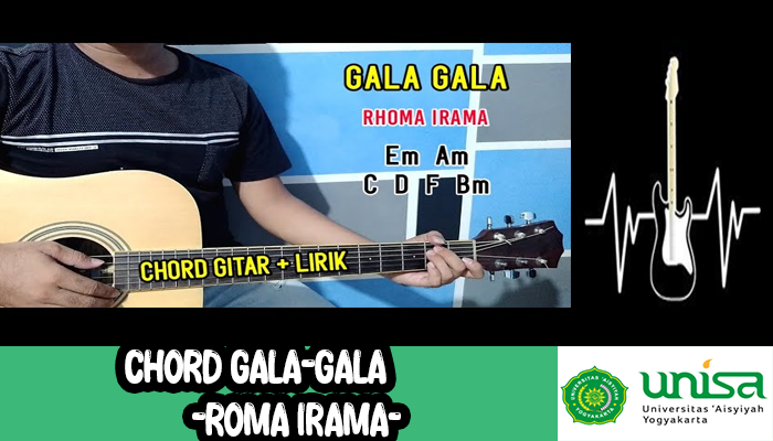 Chord Gala-Gala Ridho Roma