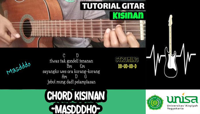 Chord Kisinan Masdo Dan Lirik Lagu Mudah